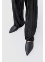 Kožené pantofle Vagabond Shoemakers HERMINE dámské, černá barva, 5733-401-20