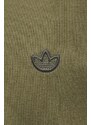 Bavlněné tričko adidas Originals zelená barva, IP2771