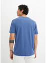 bonprix Tričko (2 ks), pohodlný střih Modrá