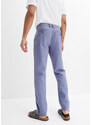 bonprix Chino kalhoty Regular Fit Straight Modrá