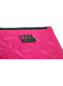 Karl Lagerfeld dámské kožené pouzdro na karty růžové