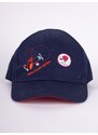 Yoclub Kids's Boy's Baseball Cap CZD-0628C-A100 Navy Blue