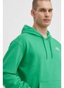 Mikina The North Face M Essential Hoodie pánská, zelená barva, s kapucí, hladká, NF0A7ZJ9PO81