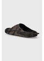 Pantofle adidas by Stella McCartney dámské, černá barva, na platformě, IF6066