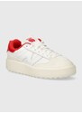 Kožené sneakers boty New Balance CT302VB bílá barva, CT302VB