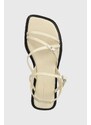 Kožené sandály Vagabond Shoemakers IZZY dámské, béžová barva, 5513-101-02