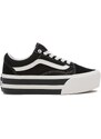 Tenisky Vans Old Skool Stackform dámské, černá barva, VN0009PZBZW1