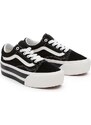 Tenisky Vans Old Skool Stackform dámské, černá barva, VN0009PZBZW1