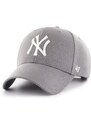 Kšiltovka 47brand MLB New York Yankees šedá barva, s aplikací, B-MVPSP17WBP-DY
