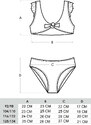 Yoclub Dívčí dvoudílný plavecký kostým LKD-0031G-A100 Multicolor