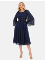 L`AF Woman's Dress Sharon Navy Blue