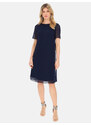 Potis & Verso Woman's Dress Datura_1 Navy Blue