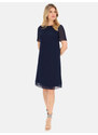 Potis & Verso Woman's Dress Datura_1 Navy Blue