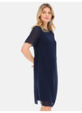 Potis & Verso Woman's Dress Datura_1 Navy Blue