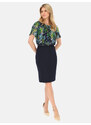 Potis & Verso Woman's Skirt Classic Navy Blue