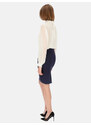 Potis & Verso Woman's Skirt Mola Navy Blue