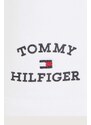 Dětské kraťasy Tommy Hilfiger bílá barva