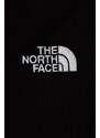 Dětské bavlněné tepláky The North Face OVERSIZED JOGGERS černá barva