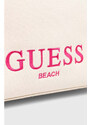 Guess canvas solid bag DUST/GOLD