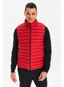 River Club Men's Lined Water And Windproof Red Puffer Vest