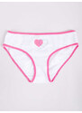 Yoclub Bavlněné dívčí kalhotky 3-pack BMD-0034G-AA30-002 Vícebarevné