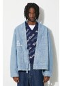 Džínová bunda Kenzo by Verdy Kimono pánská, přechodná, oversize, FE55DM1426H4.DT