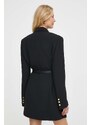 Šaty Elisabetta Franchi černá barva, mini, AB65942E2