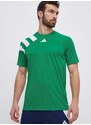 Tréninkové tričko adidas Performance Fortore 23 zelená barva, s aplikací, IT5655
