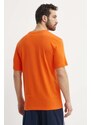 Bavlněné tričko adidas Originals oranžová barva, s potiskem, IR8000