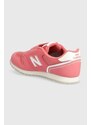 Dětské sneakers boty New Balance růžová barva