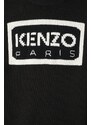 Svetr z vlněné směsi Kenzo Bicolor Kenzo Paris Jumper pánský, černá barva, FD55PU3833LA.99