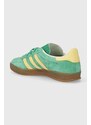 Sneakers boty adidas Originals Gazelle Indoor zelená barva, IH7500