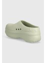 Boty adidas Originals Adifom Stan Mule W dámské, zelená barva, na platformě, IE0478