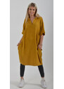 Enjoy Style Žluté šaty ES1942