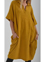 Enjoy Style Žluté šaty ES1942