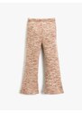 Koton Spanish Leg Knitted Pants Leggings. Soft Textured. Elastic Waist.