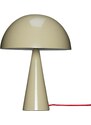 Béžová kovová stolní lampa Hübsch Mush 33 cm