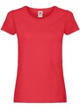 Lady fit Red T-shirt Original Fruit of the Loom