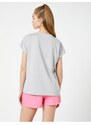 Koton Women's T-Shirt - 3sak10023nk