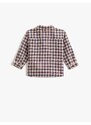 Koton Long Sleeve Shirt with One Pocket Detailed