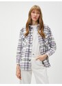 Koton Lumberjack Shirt With Pockets and Snaps