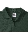 Polycotton Women's Green Polo Shirt Russell