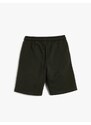 Koton Batman Shorts with Tie Waist Pocket Licensed Cotton