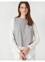 Koton Knitwear Sweater Detailed Shirt Long Sleeved