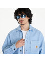 Carhartt WIP Garrison Coat UNISEX Frosted Blue Stone Dyed