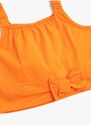 Koton Plain Orange Girls' Blouse 3skg60009aw