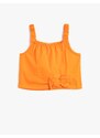 Koton Plain Orange Girls' Blouse 3skg60009aw