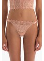 Dagi Salmon Satin Detailed Thong Panties