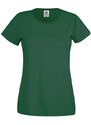 Green Women's T-shirt Lady fit Original Fruit of the Loom