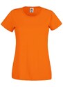 Orange Women's T-shirt Lady fit Original Fruit of the Loom